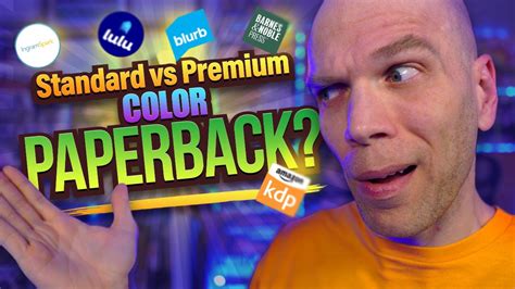 Publishing Standard Vs Premium Color Paperback On Amazon Beyond Youtube