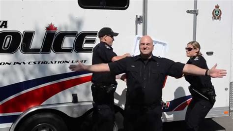 Delta Police Traffic Sergeant Accepts Als Ice Bucket Challenge Youtube