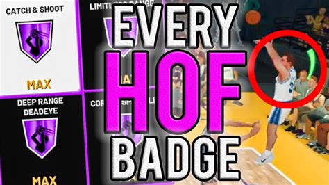 NEW FASTEST WAY TO GET ALL HOF SHARPSHOOTER BADGES IN NBA 2K19 YouTube