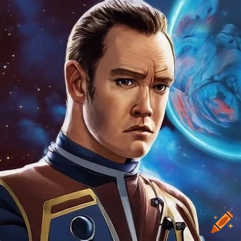 Mark Paul Gosselaar As A Star Trek Discovery Character In A Space