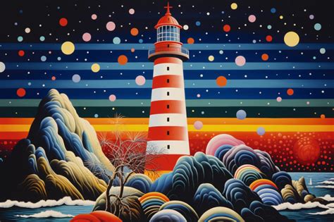 Fantasy Lighthouse Diamond Painting