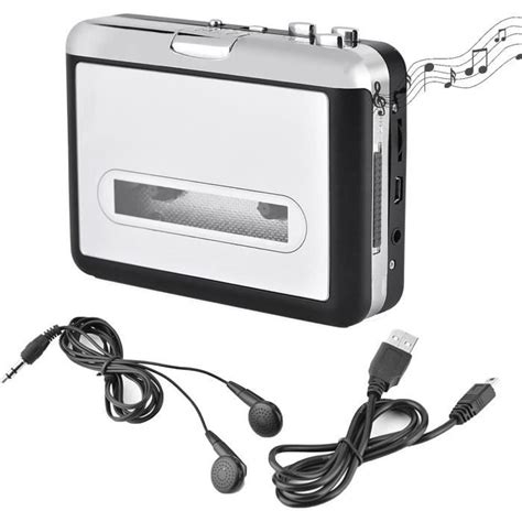 Lecteur Cassette Portable Walkman Cassette Lecteur Cassette Audio Lecteur De Cassette Usb