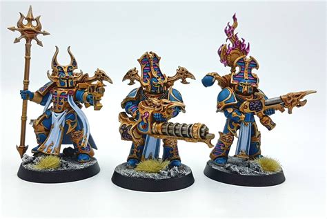 Thousand Sons Rubric Marines Custom Painted Miniatures Etsy