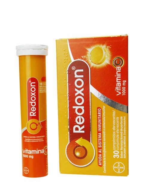 Redoxon Vitamina C Mg Comprimidos Efervescentes Sabor Naranja