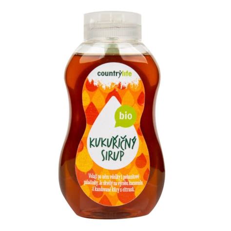 Sirup kukuřičný 250 ml 345 g BIO COUNTRY LIFE CountryLife