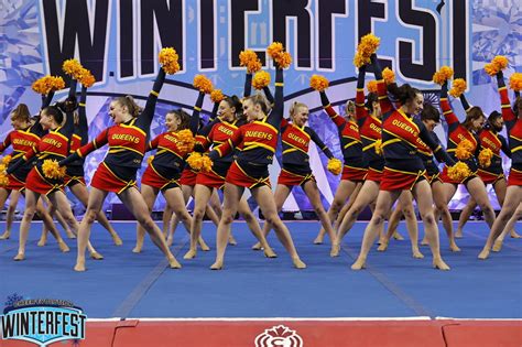 Queens University Open Performance Cheer Pom Canadian Cheer