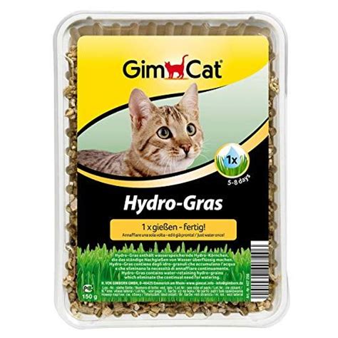 GimCat Hydro Gras Frisches Katzengras Aus Kontrolliertem Feldanbau In