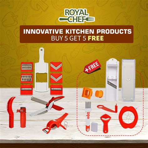 Buy Royal Chef Innovative Kitchen Products Buy 5 Get 5 Free Online At