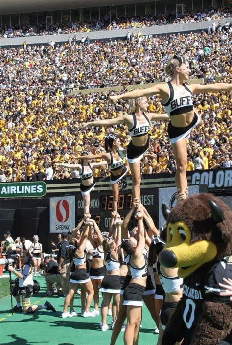 We Love Cheering On Our Buffs University Of Colorado Cheer Uniform