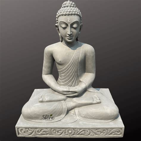 Polyresin Buddha Statue For Home Decor 3ft The Stone Studio