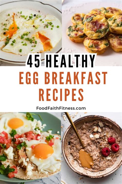 45 Healthy Egg Breakfast Recipes - Food Faith Fitness