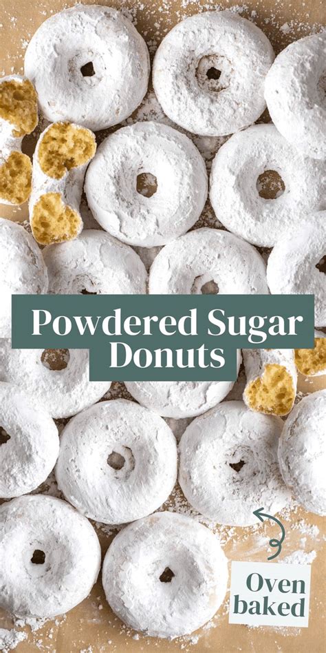 These Powdered Sugar Donuts Are A Deliciously Moist And Fluffy Treat