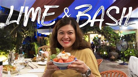 Tagaytay Food Trip Lime And Basil Thai Restaurant เนื้อหาthai Basil