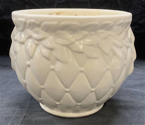 Vintage Mid Century Mccoy Art Pottery Planter Auction