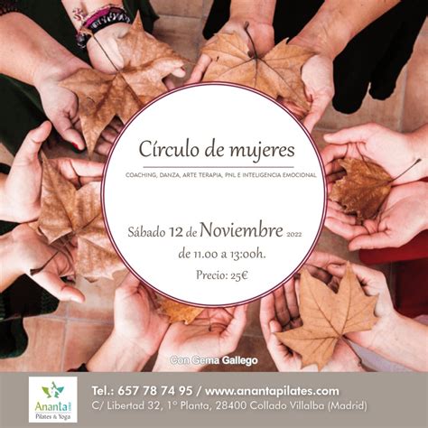 C Rculo De Mujeres Ananta Pilates Yoga Center Collado