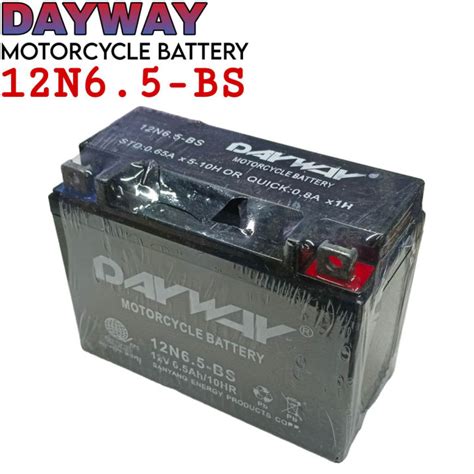 ORIGINAL DAYWAY BATTERY 12N6 5L BS Lazada PH