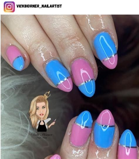 56 Gender Reveal Nail Ideas For 2024 Nerd About Town