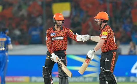 Srh Vs Mi Live Score Ipl 2024 Sunrisers Hyderabad Blast Record Breaking 2773 Against Mumbai