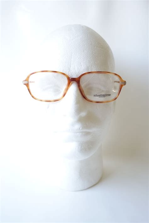 Mens Boxy Tortoiseshell Eyeglasses Hommes Lunettes  Gem