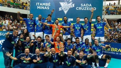 Sada Cruzeiro é Campeão Da Supercopa De Vôlei Masculino Rádio Maringá