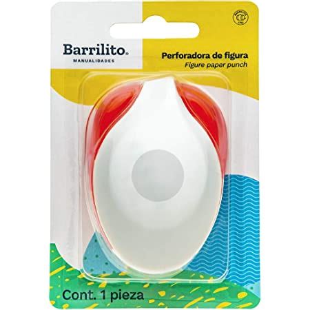 Barrilito PF023J Perforadora de figura de corazón tamaño jumbo medida