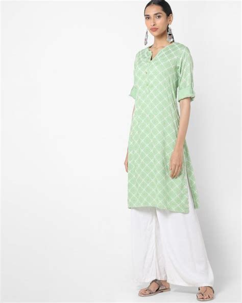 Floral Print Straight Kurta Jiomart