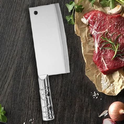 Cuchillo Chino De Acero Inoxidable Utensilio De Cocina Para Cortar