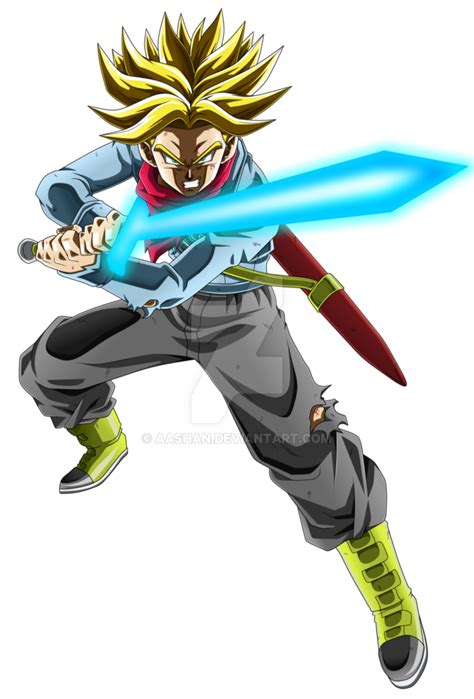 Future Trunks Super Saiyan With Sword