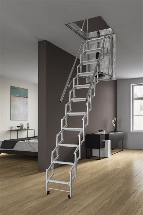 Escalera Plegable Flexa Automática In 2020 Home Home Decor Attic Stairs