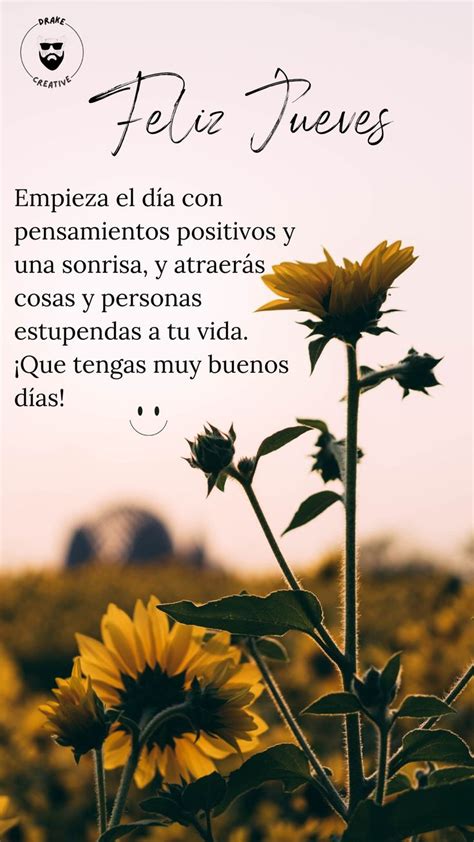 Feliz Jueves Frases Motivadoras De Buenos Días Frases De Buenos Días