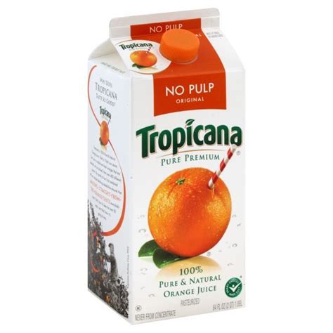 Tropicana Pure Premium Juice Orange No Pulp Reviews 2020