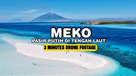 Pantai Meko Adonara Flores Timur Ntt Keindahan Pasir Putih Tengah