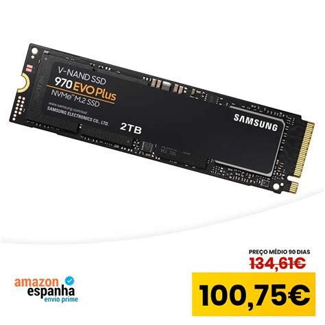 SAMSUNG 970 EVO Plus SSD 2TB Unidade interna de estado sólido M 2