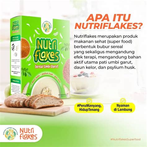 Jual Nutriflakes Untuk Asam Lambung Dan Maag Nutri Flakes Sereal