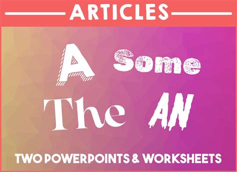 grammar articles  powerpoints  worksheets   teachers