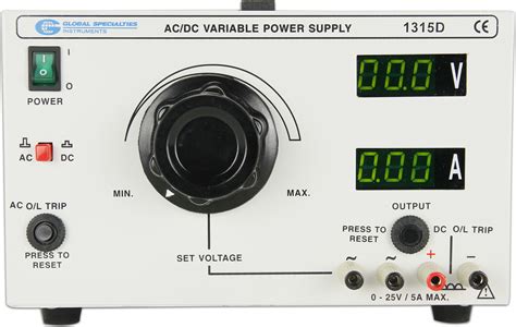 Variable Voltage Ac Dc Power Supply