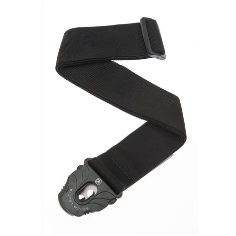 Daddario Planet Lock Guitar Strap Black At Gear4music