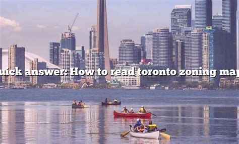 Quick Answer: How To Read Toronto Zoning Map? [The Right Answer] 2022 ...