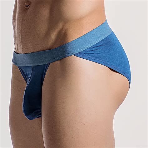 Men S Sexy Mid Rise Briefs U Bulge Pouch Lingerie Breathable Bikini