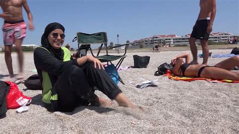 Beach Bans On The Burkini In France Sparks Widespread Debate Euronews