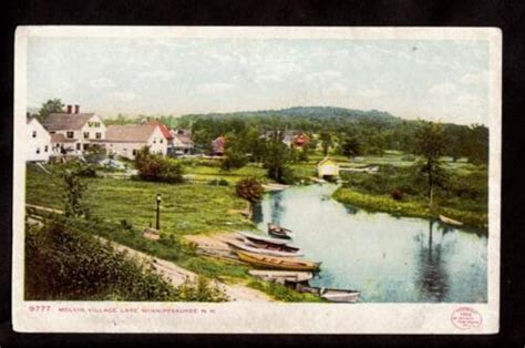 1906 Melvin Village Lake Winnepesaukee New Hampshire Postcard Ebay