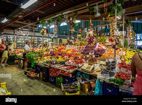 Mercato Centrale indoor market. Florence, Italy Stock Photo - Alamy