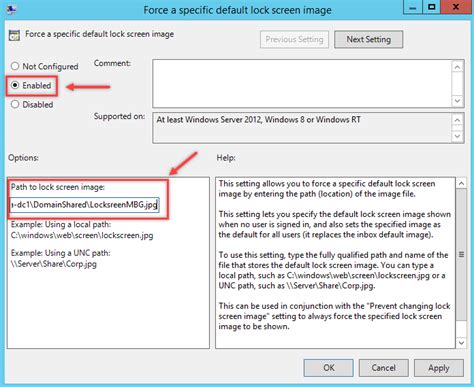 How to Change the Default Lock Screen Image using GPO