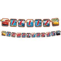 Letrero Feliz Cumplea Os Cars Art Culos Para Fiestas Pi Atilandia