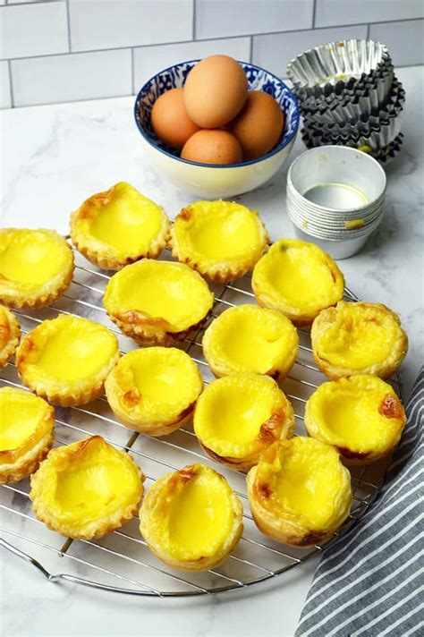 Simple Puff Pastry Egg Tart Jaja Bakes