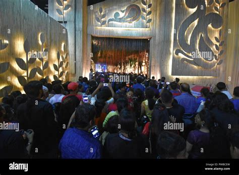 Kolkata India 15th October 2018 Community Durga Puja Pandal