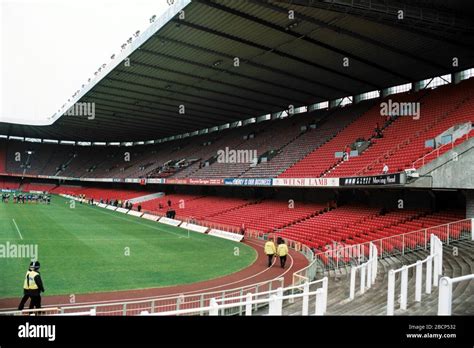 General View Of Cardiff Arms Park National Stadium Cardiff Later