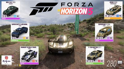 Forza Horizon Trailblazer Malpais Trailblazer Categories D C B A