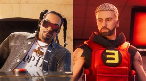 Snoop Dogg Teases Fortnite Collaboration with Eminem Calls Their New ...