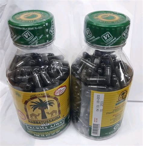 Jual Habbatussauda Cap Kurma Ajwa 210 Kapsul Denpasar Di Lapak